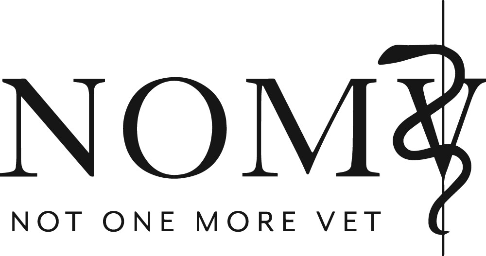 Not One More Vet (NOMV) logo